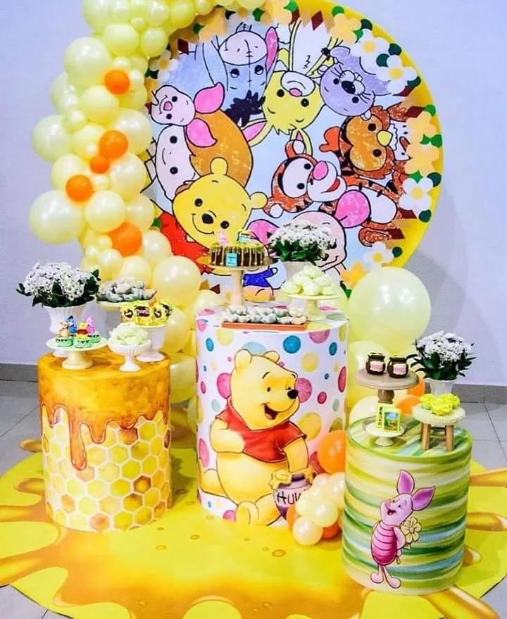 Decoración infantil con cilindros