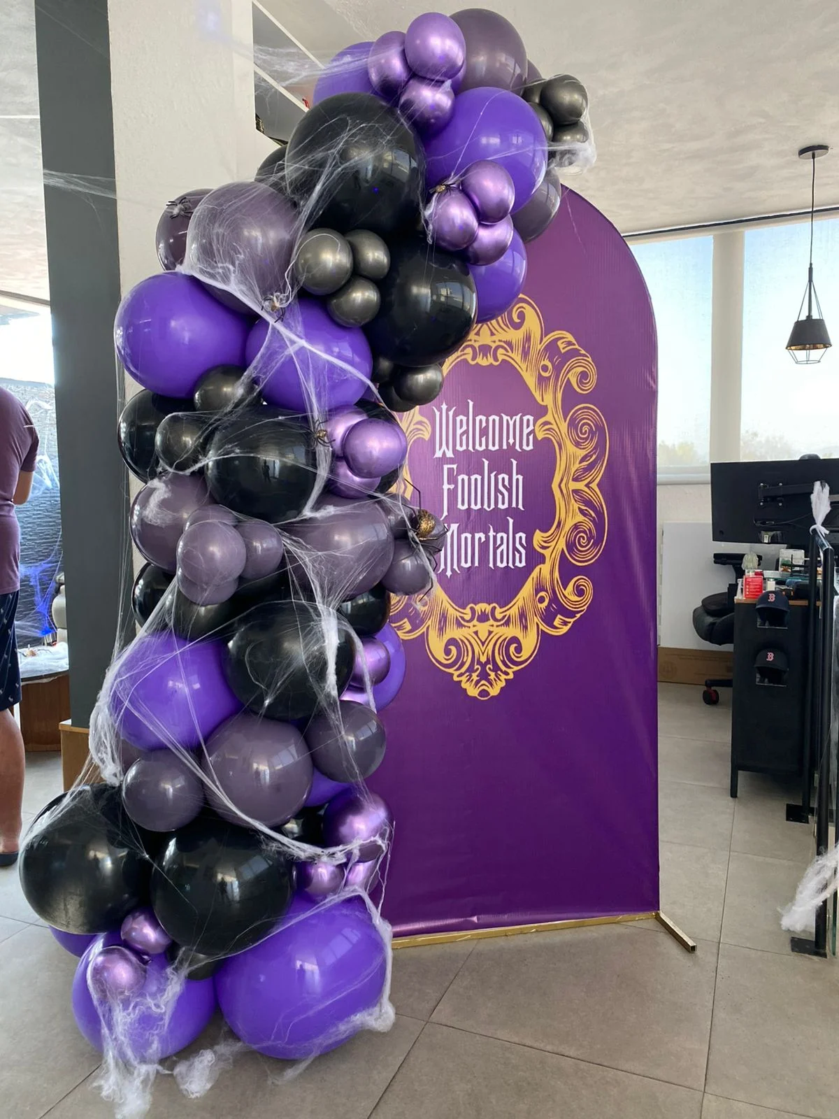 Decoración con globos para celebraciones