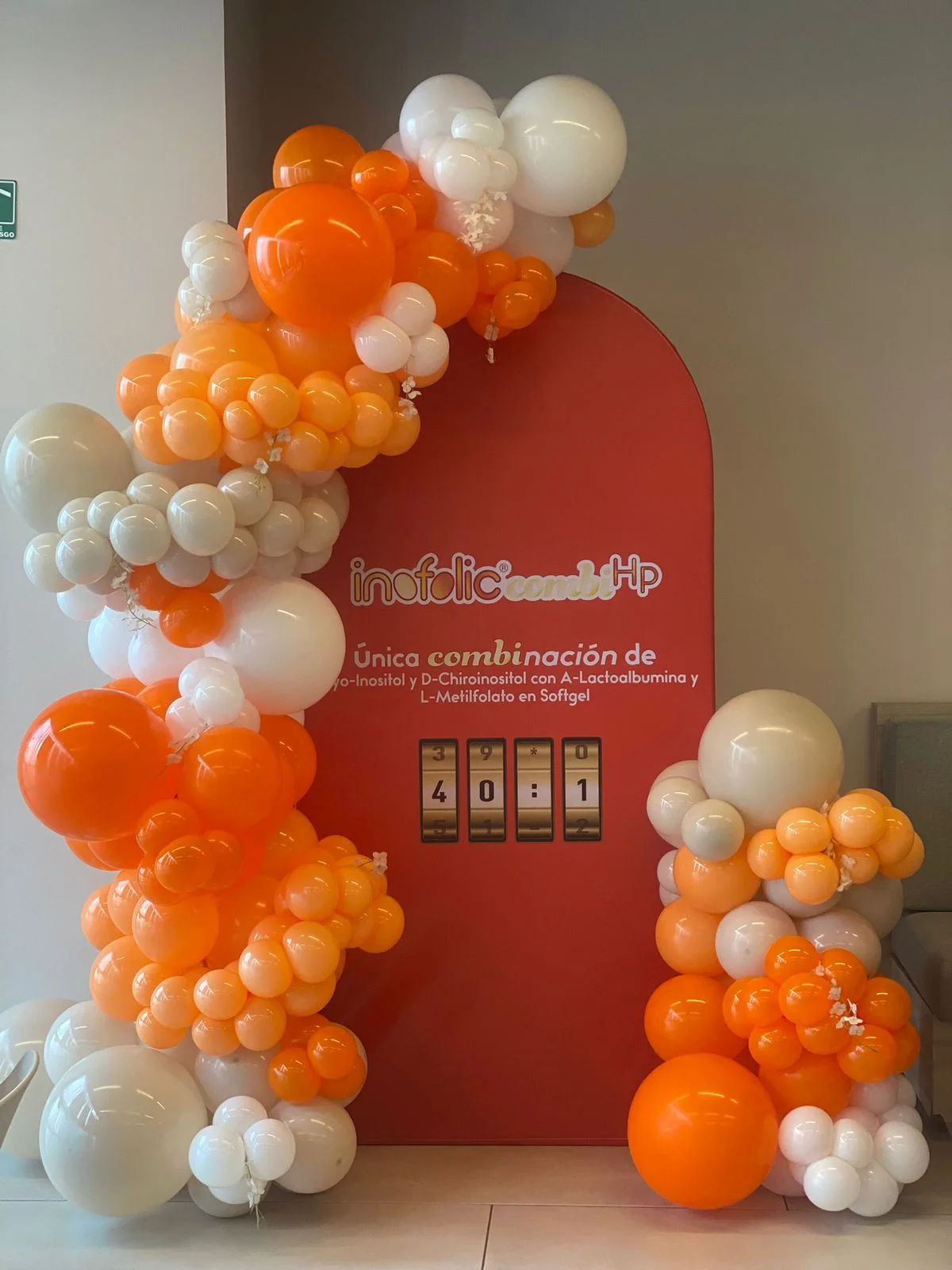 Decoración con globos para eventos de día